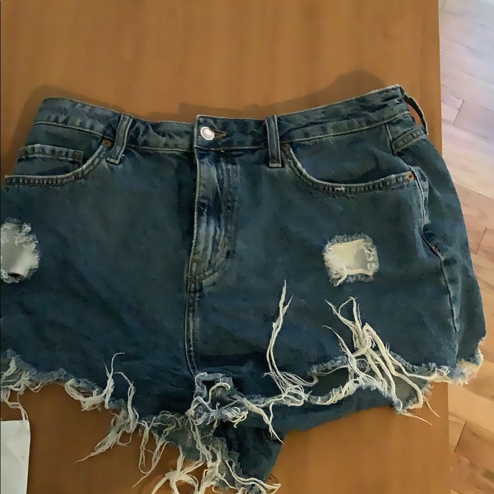 Forever 21 Distressed Denim Shorts